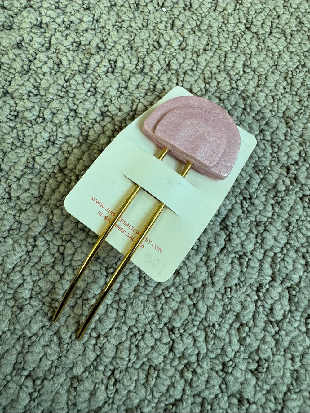 Summer Salt hair pin